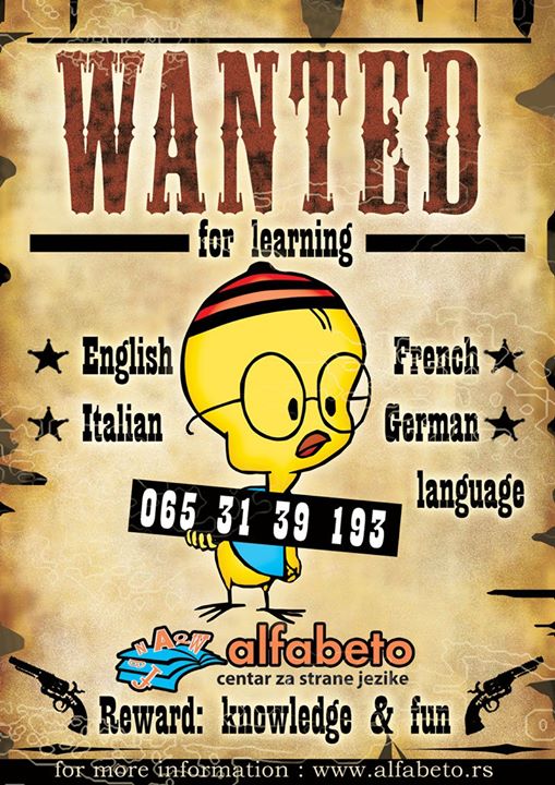 Kalimero Alfabeto Wanted for learning